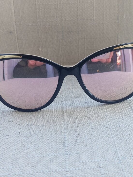 Ralph Lauren Women Sunglasses Ra5203 Black Gold Cat Eye Polarized Sunglasses main image 9